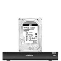 Dvr Intelbras 8 Canais Imhdx 3008 Com Hd De 4TB Instalado