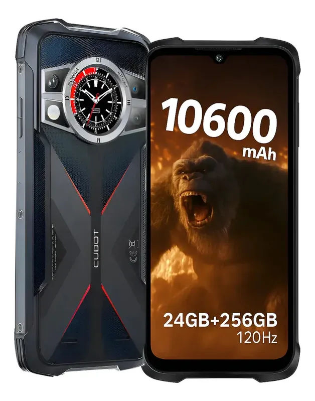 Smartphone Cubot Kingkong 9 24gb Ram 256gb Bateria 10600mah Preto