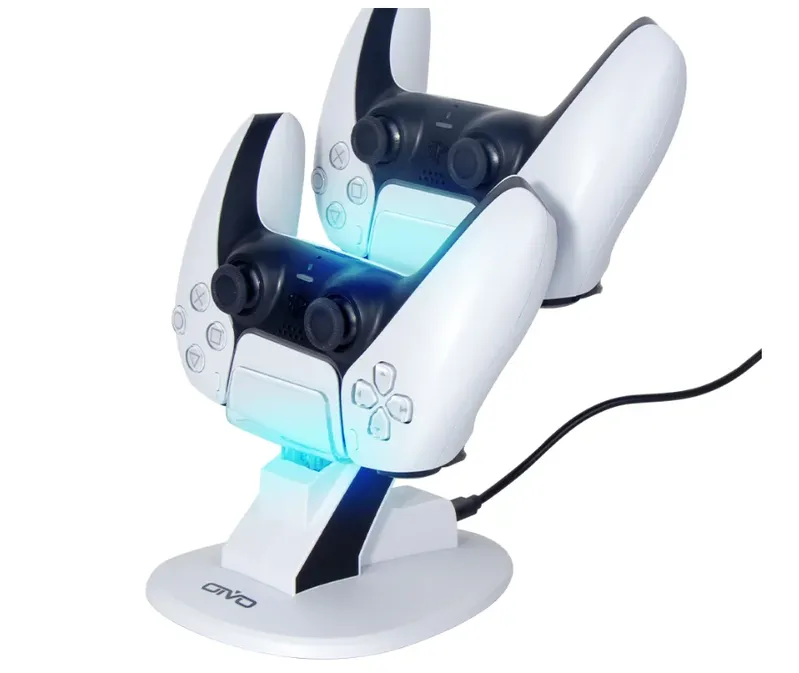 Estação Carregamento Controle Ps5 Dual Carregador Usb Dock