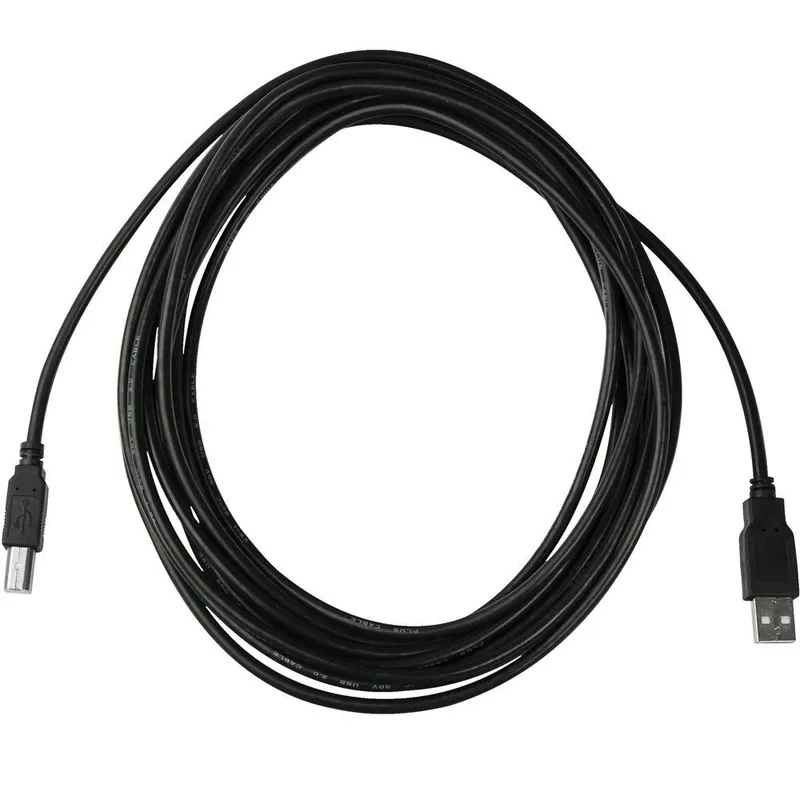 Cabo USB A para USB B Plus Cable, para Impressora, 5 Metros - PC-USB5001