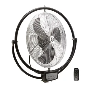 Ventilador De Parede 50cm Preto Equation 110v