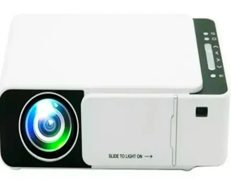 Projetor Portatil LED Wifi HDMI 2500 Lúmens 1080p Full Hd Cor Branco