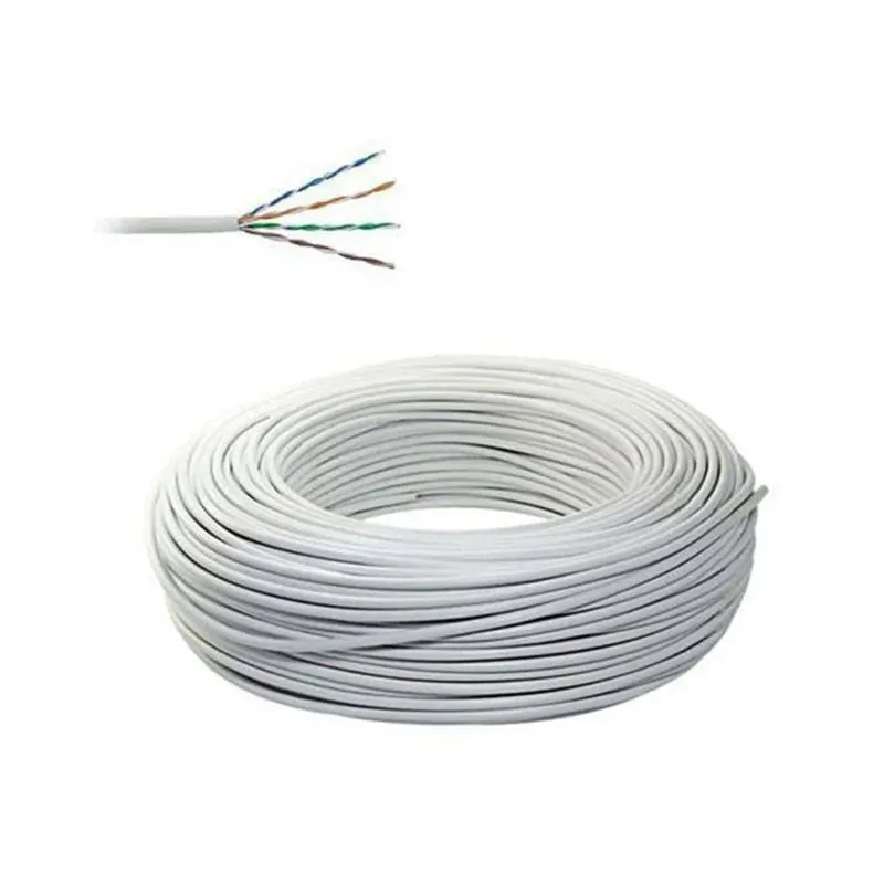 Cabo De Rede Condutti Cmx, P/ CFTV UTP, Cx 300m, Par Trancado 4 Pares, Branco