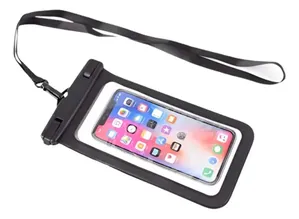 Capa Case Bolsa Prova D'água Pvc Impermeável Com Alça
