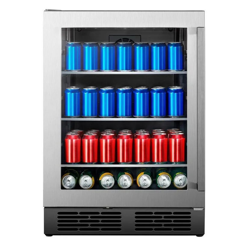 Frigobar Beverage Cooler, 120 Litros, Inox 110v - Hbl-14w1anqri