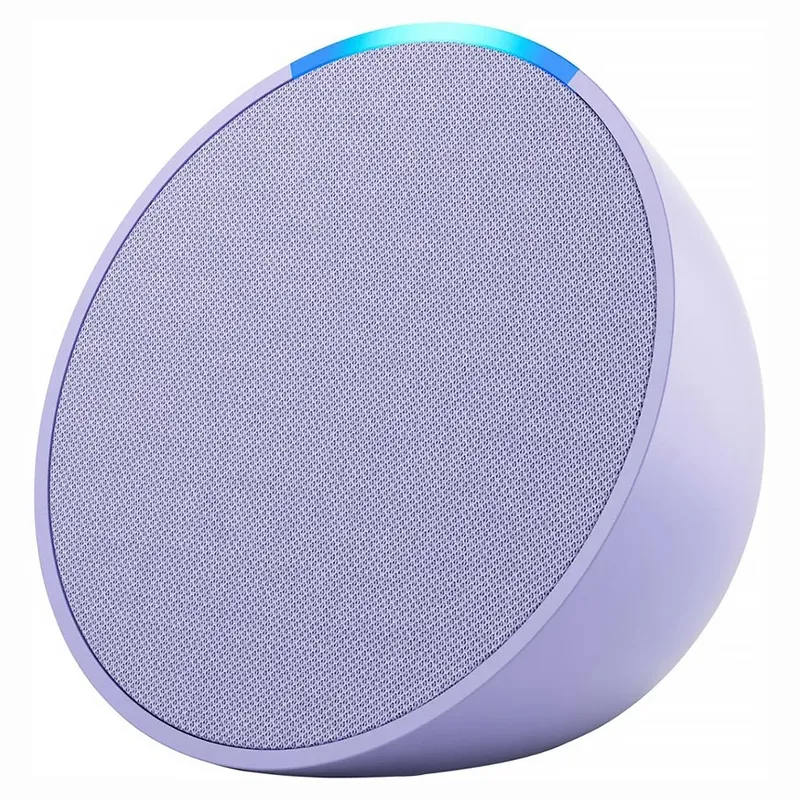 Echo Pop 1 Geração Amazon , Com Alexa, Wifi, Bluetooth, Lavender Bloom