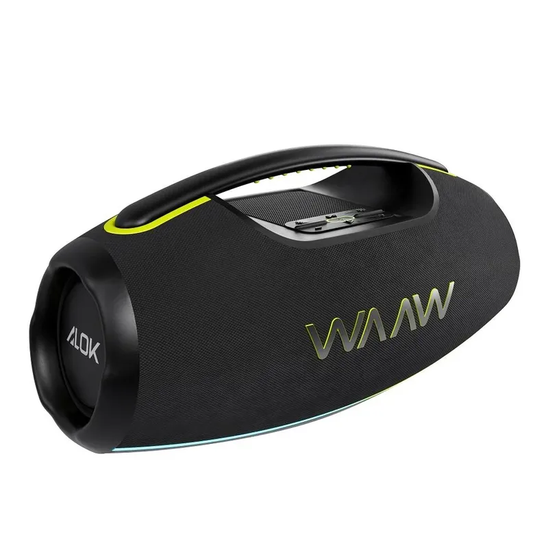 Caixa Bluetooth 180 Rms Waaw By Alok Hyperboom 1000, Resistente À Água Proteção Ipx7 Waaw