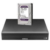 Kit Intelbras, DVR Mhdx 3116-c, 16 Canais, Multi HD + HD 1TB