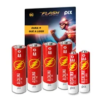 Kit 4 Pilhas Aa E 2 Pilhas Aaa Grátis Ultra Alcalina Blister
