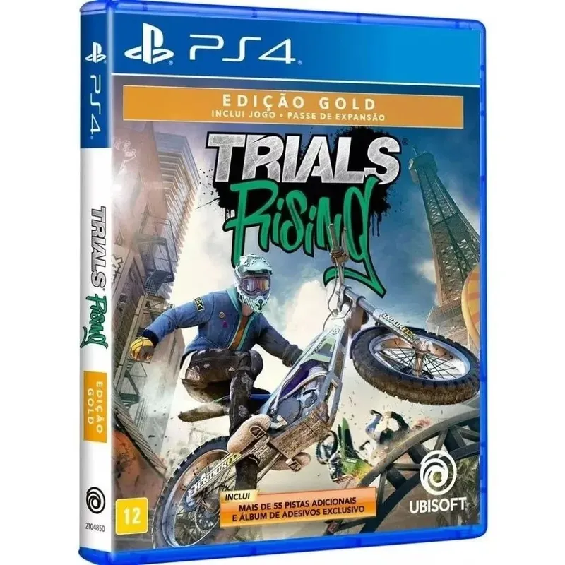 Trials Rising Gold Edition, Ps4, Mídia Física