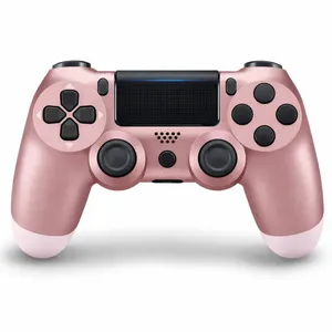 Controle Sem Fio Compatível Com Play4 Ps4 Playstation 4 / Slim / Pro / PC E Smart Tvs Samsung Cor Rose