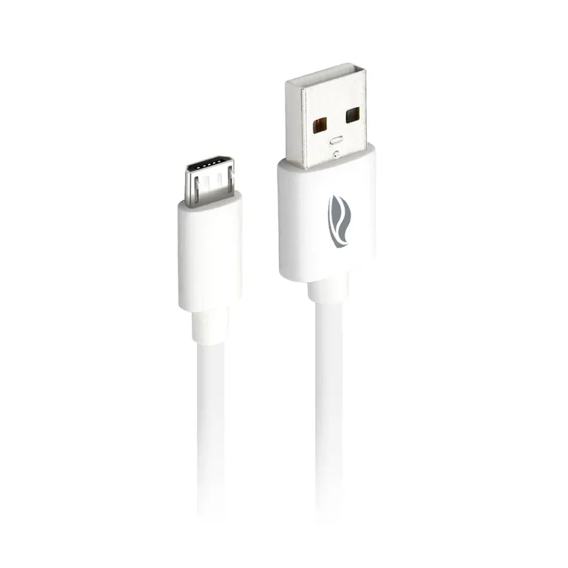 Cabo USB-micro USB C3plus Cb-m20wh, 2m, Branco, Compatível Com Android USB-micro, Corrente 2a