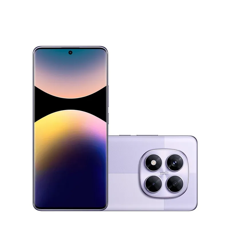 SmartPhone Xiaomi Redmi Note 14 Pro 5G, 512GB Rom, 12GB RAM, Octa Core, Câmera 200MP, Tela 6,67"" Amoled, Roxo Lavanda - CX406ROX