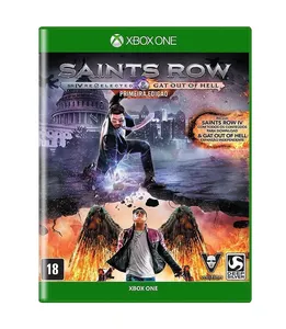 Jogo Saints Row Iv Re-elected & Gat Out Of Hell - Xbox One