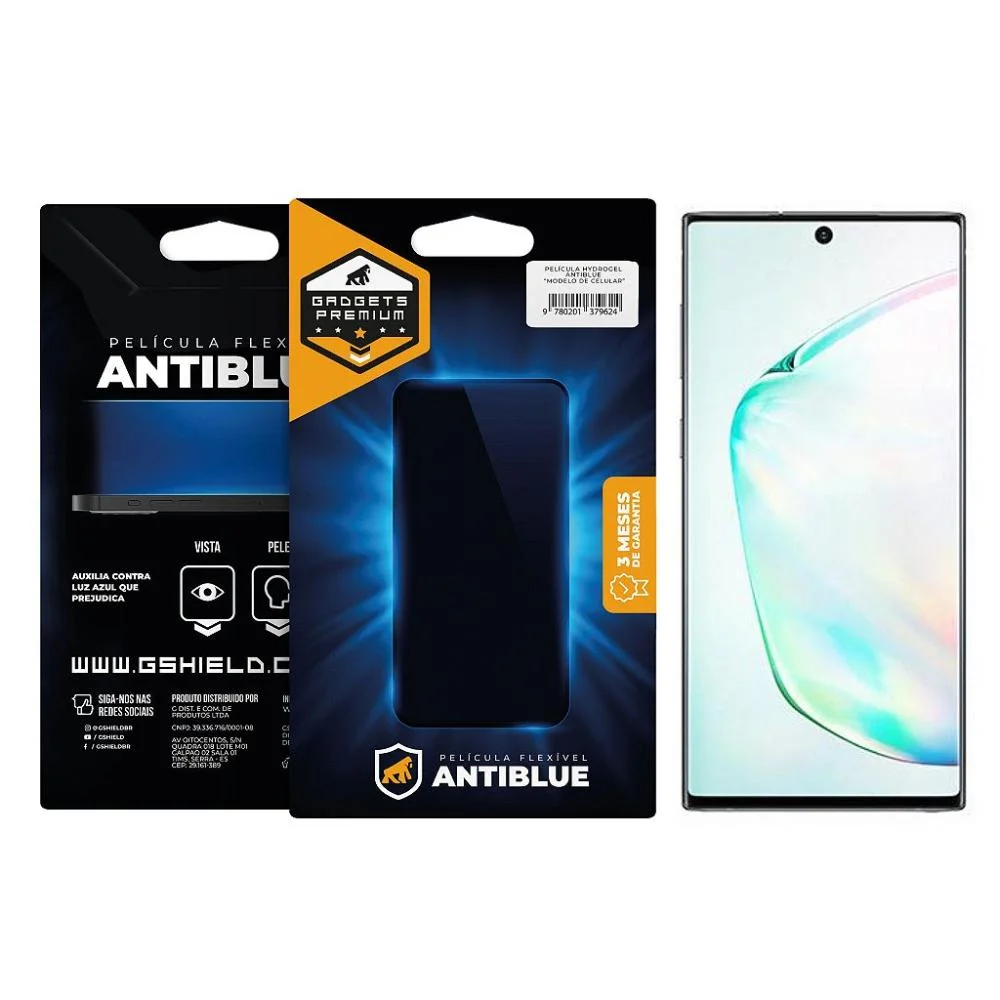 Película Gshield Para Samsung Galaxy Note 10, Antiblue