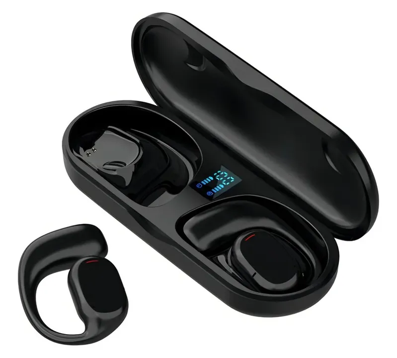 Fone De Ouvido, Bluetooth 5.4, Ipx5 À Prova D'água, 45h De Bateria, Com Microfone Embutido. Design Esportivo E Ergonômico, Ideal Para Corridas, Atividades Físicas, Videogame, Iphone E Android