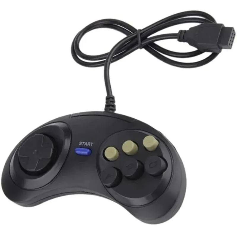 Controle Com Fio Joystick Compativel Master System