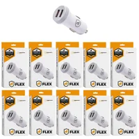 Carregador Veicular Flex No Atacado - Caixa Fechada 10 Unidades - Gshield