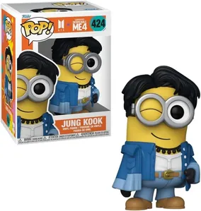 Funko Pop Bts Jung Kook 424 Versão Minions