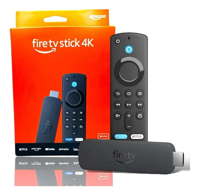 Amazon Fire Tv Stick 4k Com Controle Por Voz Alexa