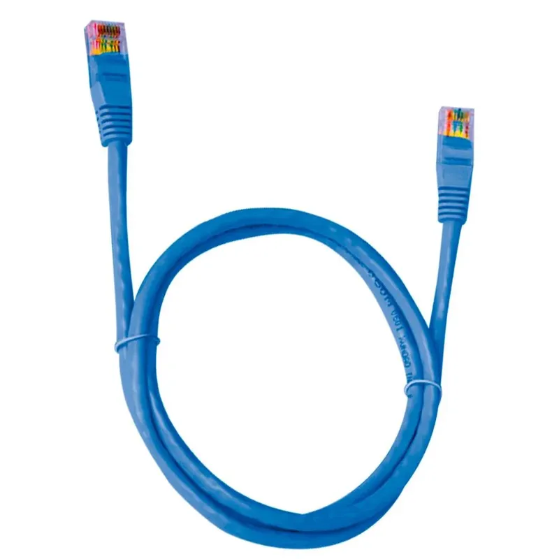 Cabo De Rede UTP Plus Cable - CAT5E25BL Patch Cord, RJ45, Cat5e, 2.5 Metros, Azul