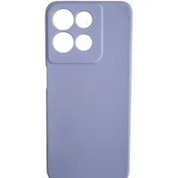 Capa Capinha Case Aveludada Para Motorola Moto G15 Lilás