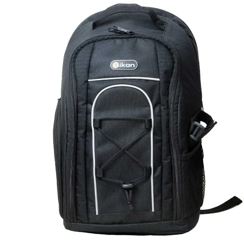 Mochila Ikon Nca593/b Para Câmera Dslr, Lentes E Notebook
