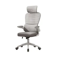 Cadeira Escritório Ergonômica Genebra G500 Luvinco Cor Cinza Com Suporte Lombar Ajustável Sh