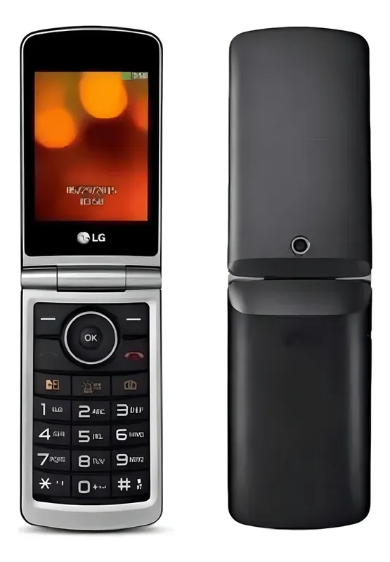 Celular Para Idoso Facil Manuseio Teclas Grandes Lg G360 Dual Sim Flip Câmera Rádio Fm Preto 4g