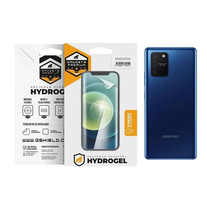 Película Para Samsung Galaxy S10 Lite - Traseira Hydrogel HD- Gshield