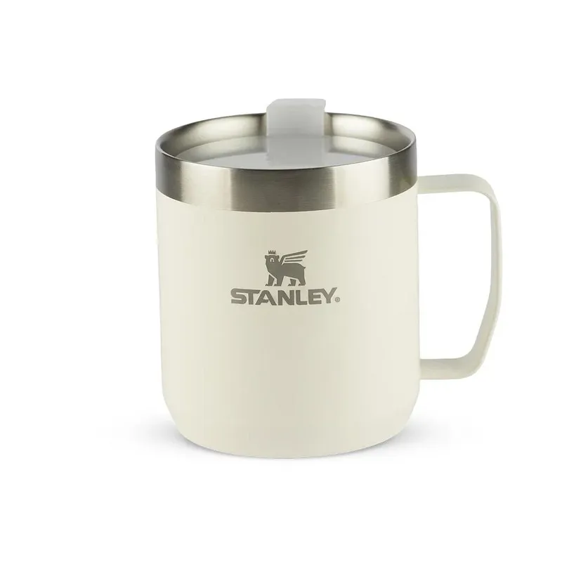 Caneca Camp Mug Stanley Cream Gloss, 350ml, 8699 Stanley