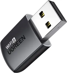 Adaptador Usb 3.0 Ugreen Wifi 6 Ax900 Mbps, Wi-fi Dual-band (5 Ghz/2,4 Ghz), Driver Integrado,