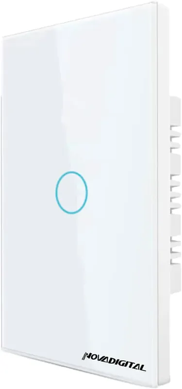 Interruptor Inteligente Wifi 1 Botão Branco Novadigital