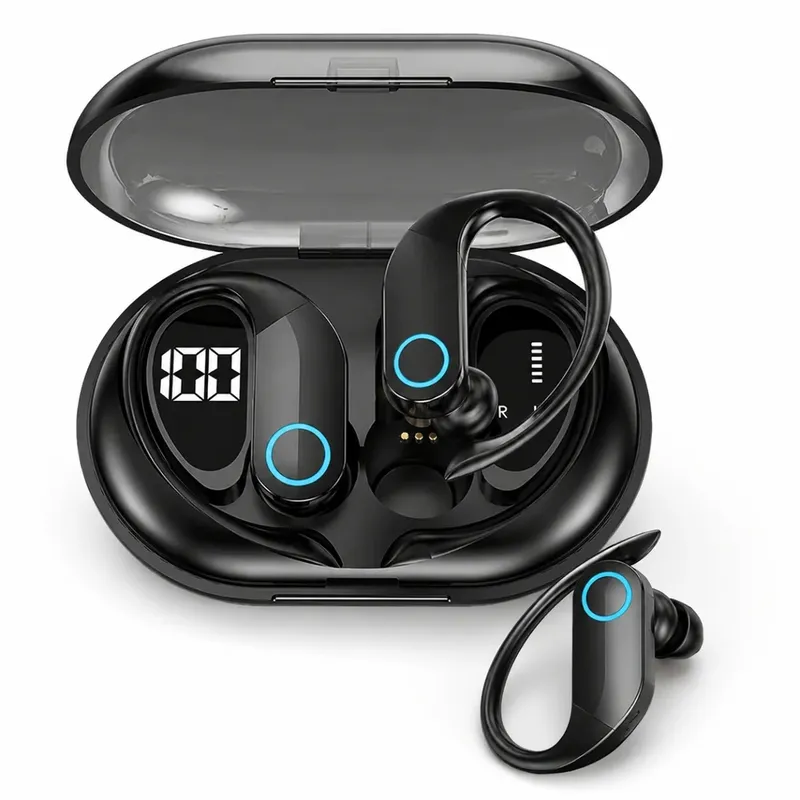 Arc Headset Bluetooth Esportivo Com Case Magnetico Ipx5