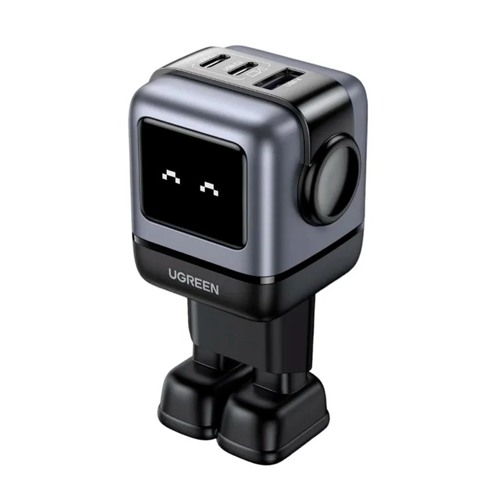 Carregador Parede Ugreen 65w Nexode Porta Usb A/c Preto