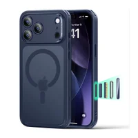 Capa Esr Pra Iphone 17 Pro Max Antichoque Magsafe Azul Fosca