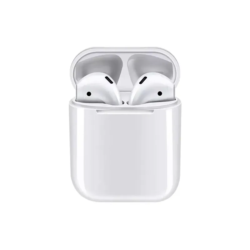 Fone De Ouvido Sem Fio I12 Tws Bluetooth Com Touch Cor Branco