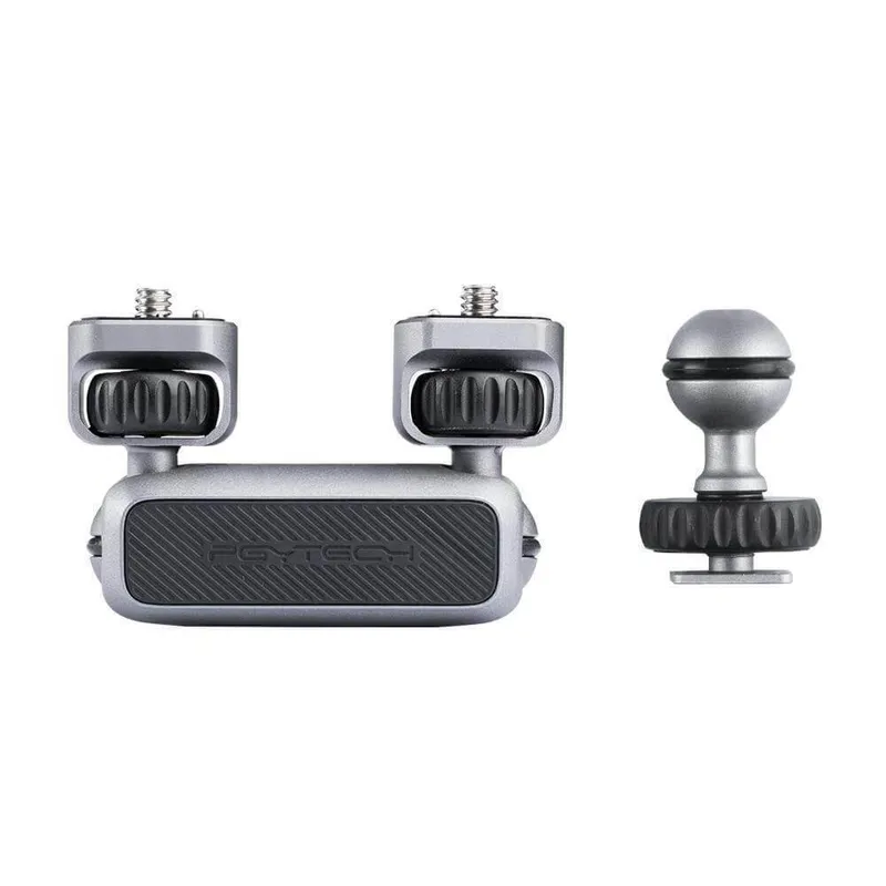 Suporte Conector Duplo Articulável Para Câmeras E Acessórios - Pgytech