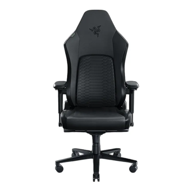 Cadeira Gamer Razer Iskur V2, Até 136Kg, Reclinável, Almofada, Cilindro de Gás Classe 4, Couro Sintético, Preta - RZ38-04900100-R3U1