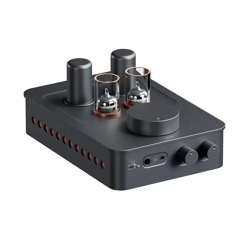 Amplificador De Fone De Ouvido Fosi Gr70 Tubo Valvulado Pre-amplificador Classe A Quad-tube 5654w 6ac7