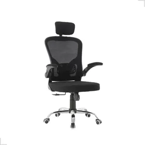 Cadeira De Escritório Ergonômica Giratória Boston B100 Com Mesh Luvinco Com Ajuste Lombar