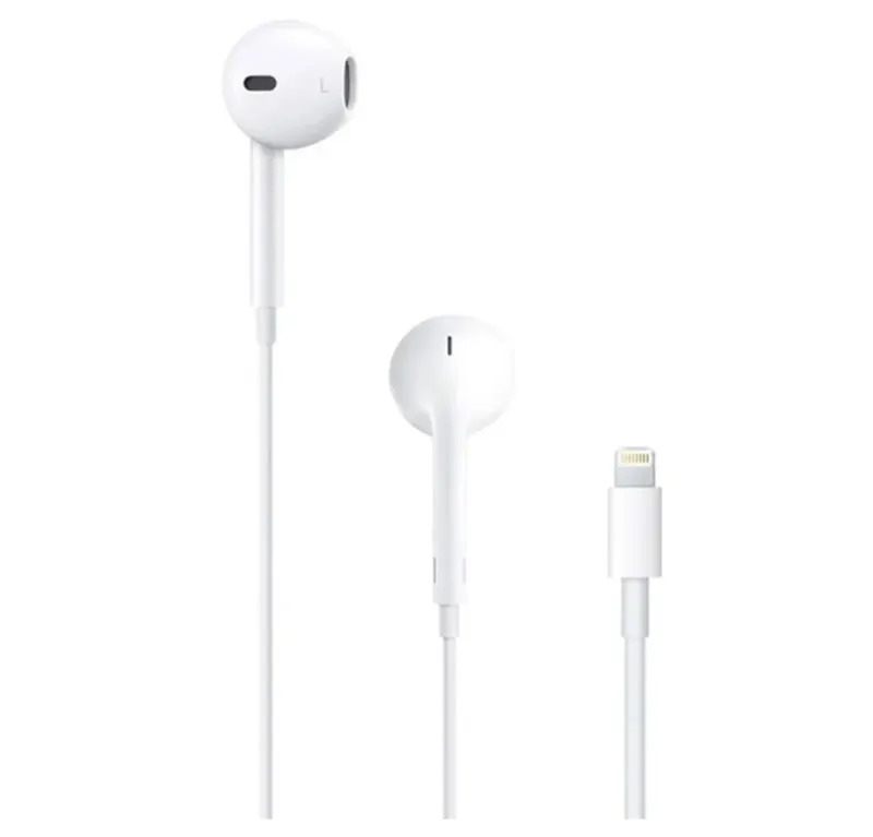 Fone De Ouvido Com Fio Lightning Single, Compativel Com iPhone 14 Pro Max
