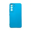 Capa Samsung S22 Silicone Aveludada Colorida Case Capinha Anti Impacto S22:azul Céu