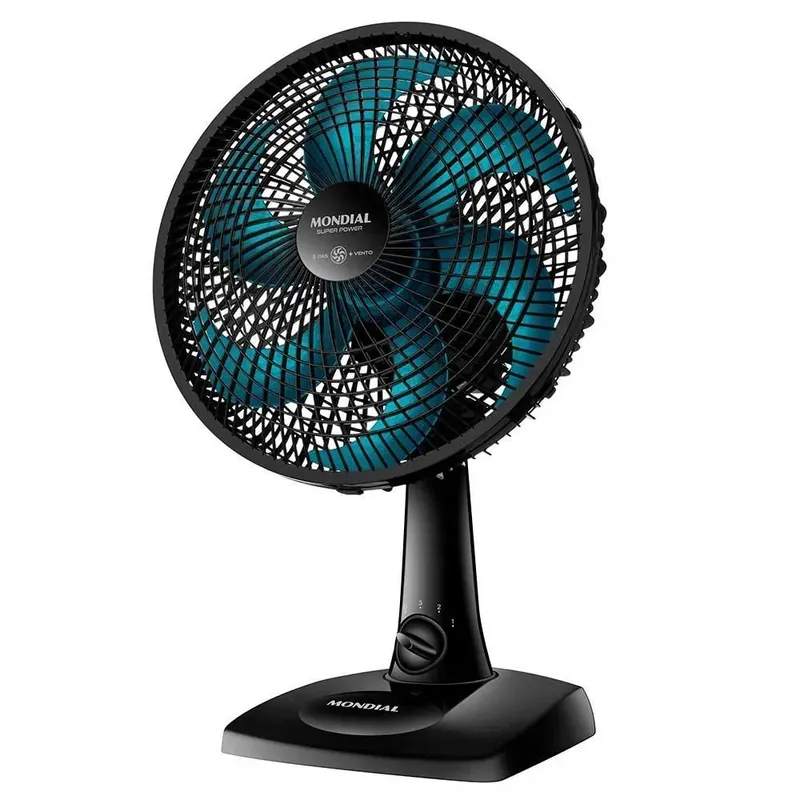 Ventilador Mondial Super Power 30cm, Preto, 127v - Vsp-30-ap