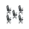 Cadeira De Escritório Presidente Executiva Oficial Titan - Cinza - 3