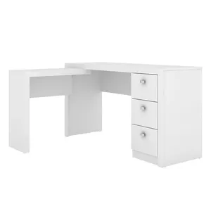Escritório Completo Áustria Branco - Tecno Mobili
