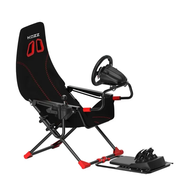 Cockpit Gamer Dobrável Assento Ergonômico Para Simulador Racing