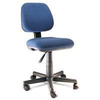 Cadeira Design Office Móveis Secretária, Até 120 Kg, Safira - Azul