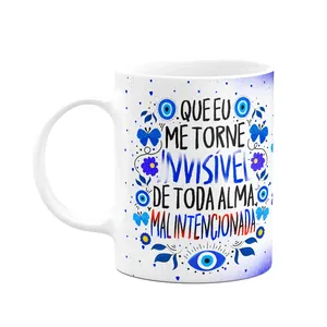 Caneca Proteção - Que Eu Me Torne Invisível - 325ml - B-dark