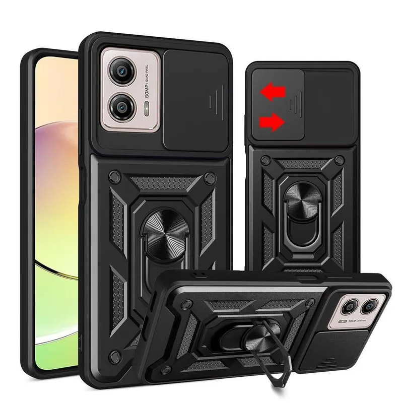 Capa Para Motorola Moto Edge 30, Protetora Resistente,Anti Impacto,Armadura Militar,preto